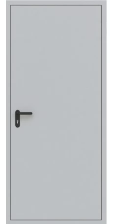 Дверь противопожарная EIS 60 серый антик